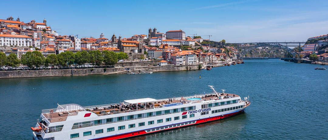 MS Douro Queen vor Porto