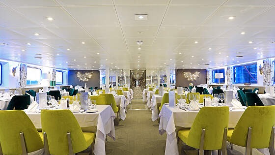 MS Elbe Princesse II: Restaurant