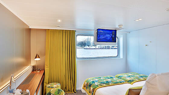 MS Elbe Princesse II: Hauptdeck Kabine