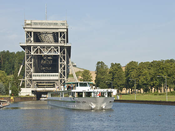 Schiffshebewerk Niederfinow am Oder-Havel-Kanal