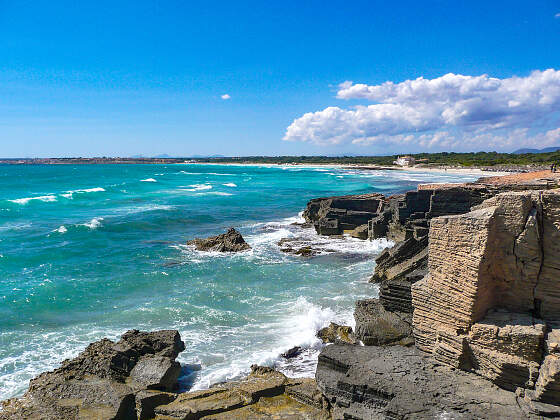 Radreise Mallorca, Spanien: Strand Es Trenc