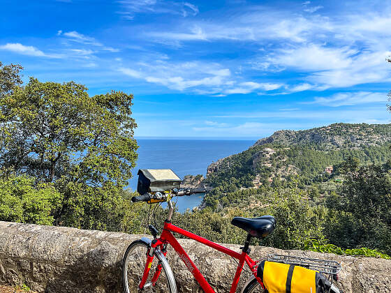 Radreise Mallorca, Spanien: Ausblick aufs Meer