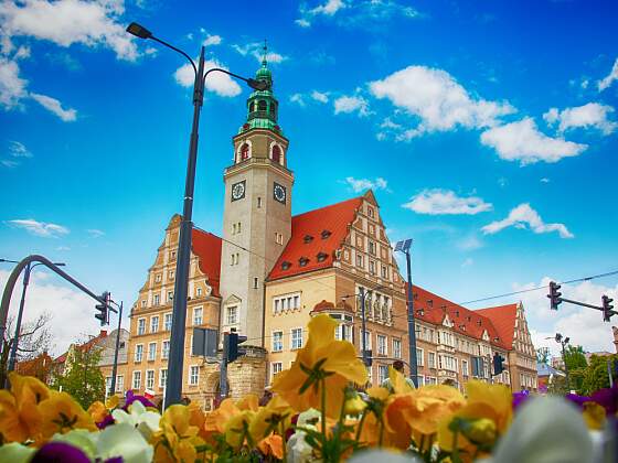 Masuren, Polen: Rathaus von Allenstein