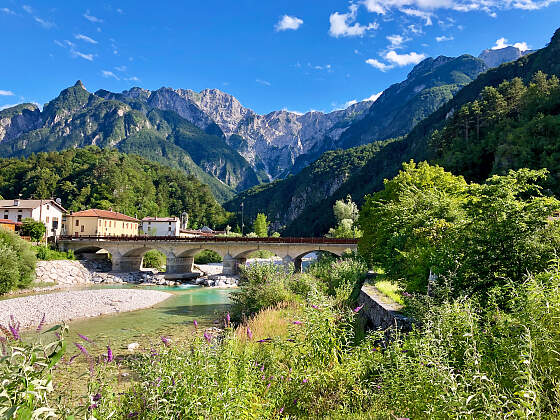 Österreich Radreisen: Alpe-Adria-Radweg - Alpen Bergpanorama