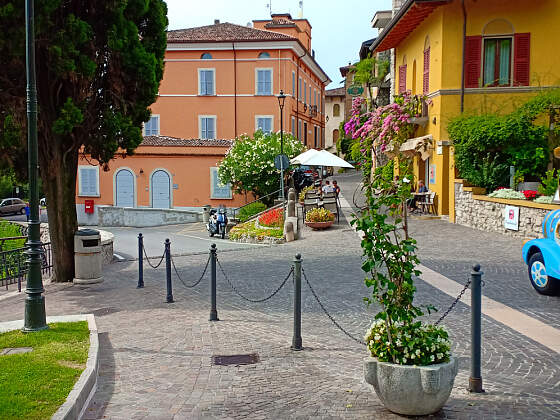 Italien Radreise: Dorfleben am Gardasee