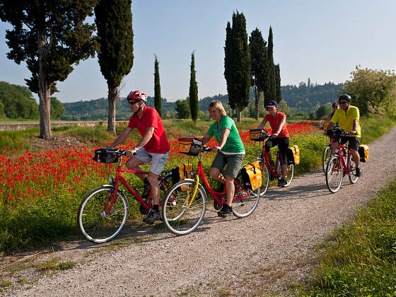 Italien Radreise: Radweg am Gardasee