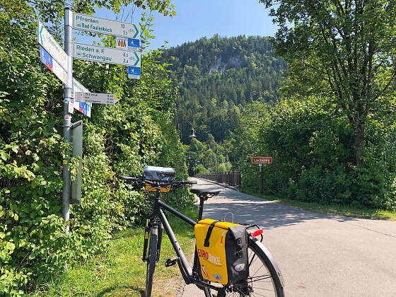 Radreise: Romantische Straße und Bayerische Seen - Füssen Lechsteg