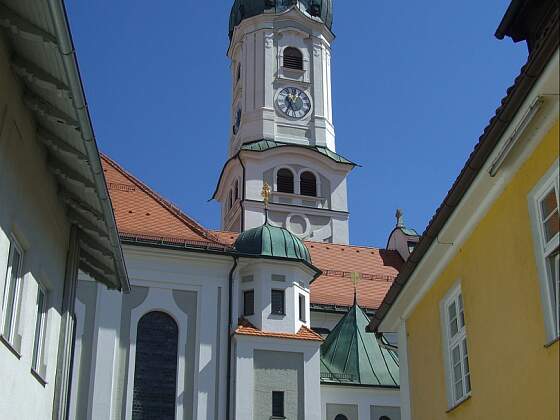 Kirche in Nesselwang im Allgäu