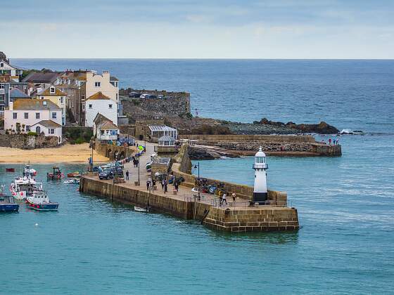 Cornwall: Hafen von St. Ives