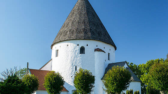 Rundkirche auf Bornholm, Dänemark