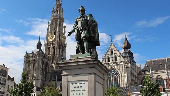 Antwerpen, Flandern: Petro Paulo Denkmal