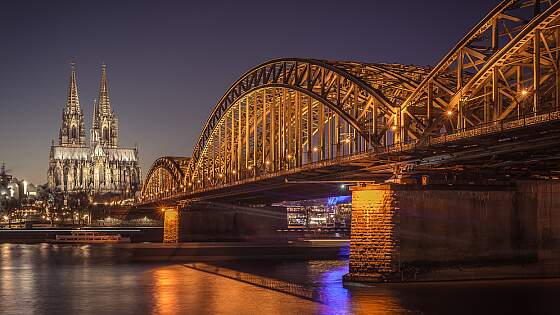 Köln bei Nacht