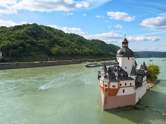 Burg Pfalzgrafenstein bei Kaub am Rhein