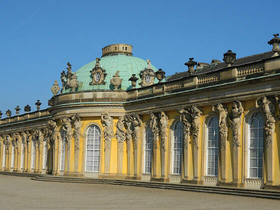 Havel: Schloss Sanssouci in Potsdam 