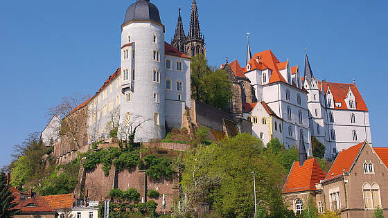 Elbe: Albrechtsburg in Meißen 