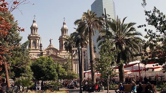  Plaza de Armas de Santiago, Chile