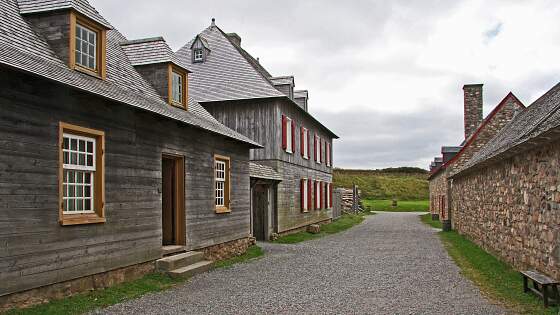 Louisbourg in Nova Scotia, Kanada