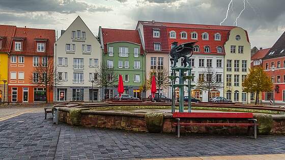 Flusskreuzfahrt: Altstadt von Anklam