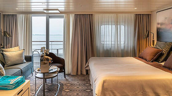 MS Amadea: Suite mit Balkon Kategorie U