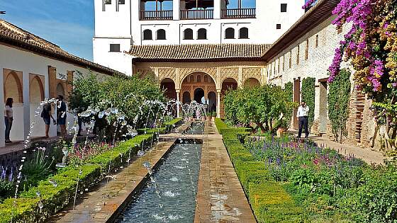 Alhambra - Generalife in Granada, Andalusien