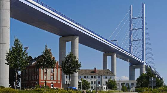 Stralsund: Rügenbrücke