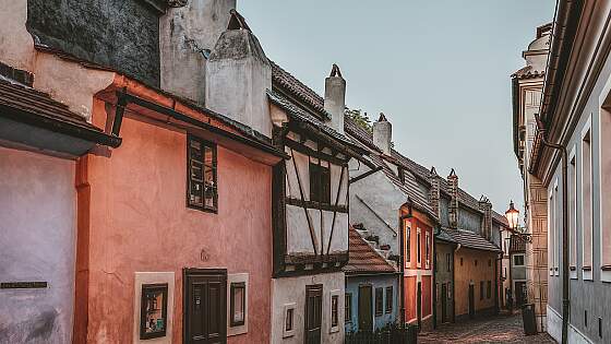 Prag: Goldenes Gäßchen