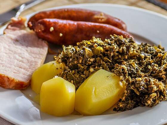 Kulinarisches: Grünkohl