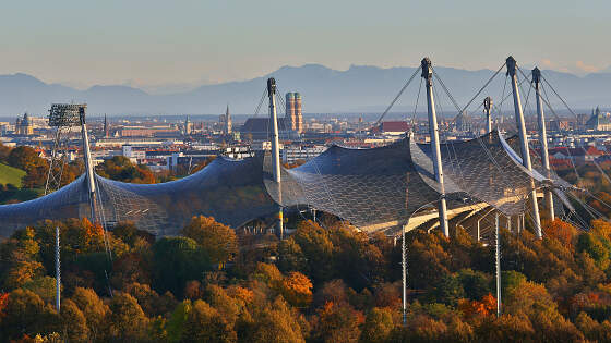 München: Olympiastadion im Olympiapark