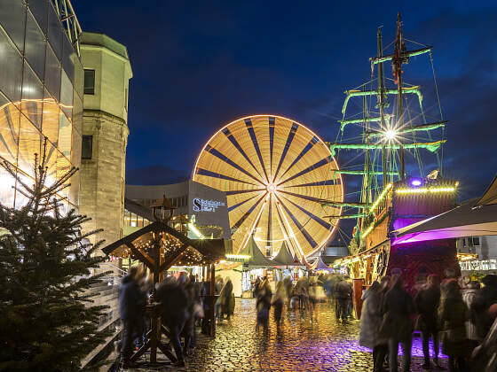 Köln: Weihnachtsmarkt Schokoladenmuseum