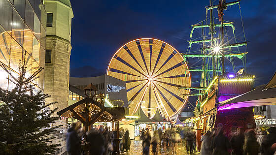 Köln: Weihnachtsmarkt Schokoladenmuseum
