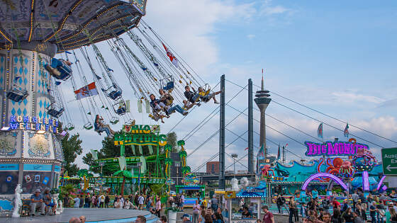 Rheinkirmes in Düsseldorf