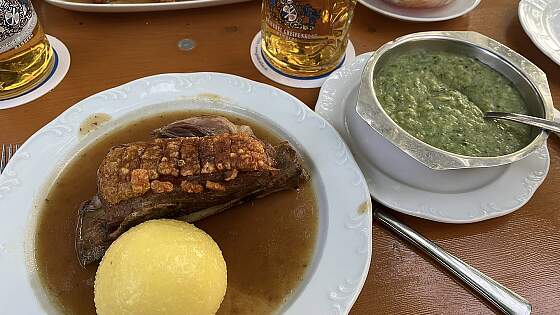 Mittagspause im Bamberger Land