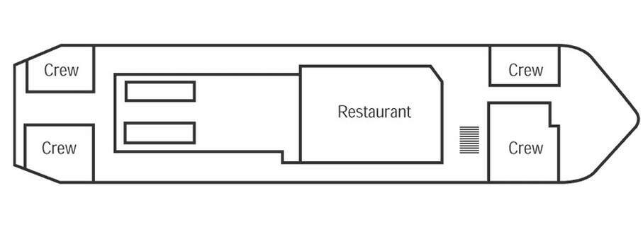 MS Sukapha: Deckplan Hauptdeck