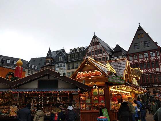 Weihnachtsmarkt am Römer in Frankfurt