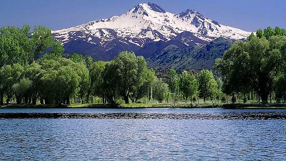 Kappadokien, Türkei: Vulkan Erciyes