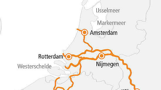 Route A-ROSA: Kurz-Kreuzfahrt Niederlande