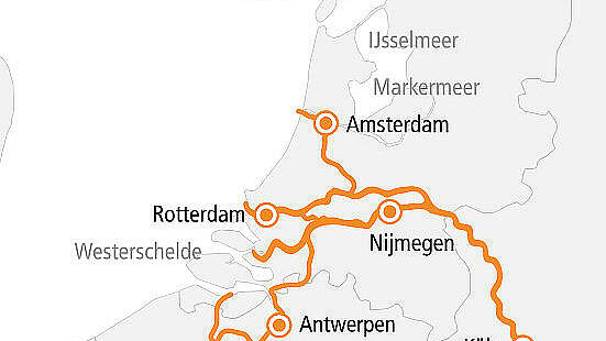 Route A-ROSA: Rhein Silvestertraum