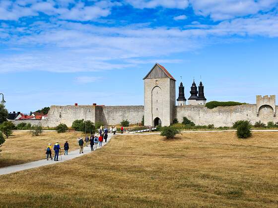 Ostseeinsel Visby, Gotland (Schweden)