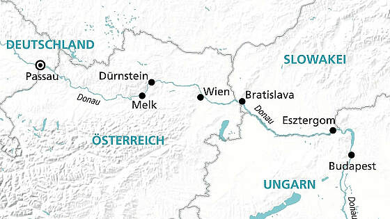 Route MS Anna Katharina: Donauharmonie