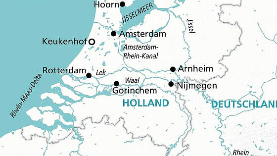 Route MS Aurelia: Hollandgenuss