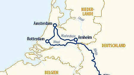 Route MS VistaNova: Holland kennenlernen