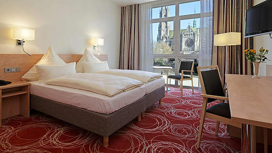 Speyer: Hotel Löwengarten - Zimmerbeispiel