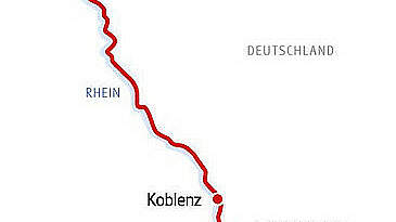 Route MS SE-Manon: Kurzurlaub Rhein