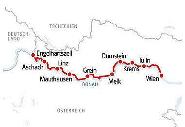 Route Donau im Dreivierteltakt - MS Prinzessin Katharina