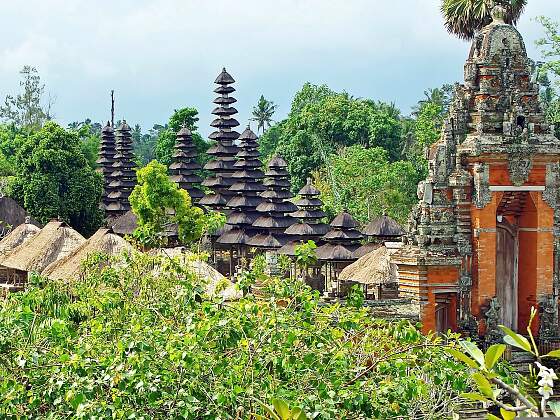 Bali, Indonesien: Tempel Taman Ayun in Mengwi