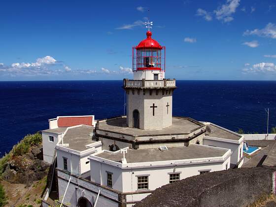 Leuchtturm Farol da Ponta do Arnel, Insel Sao Miguel