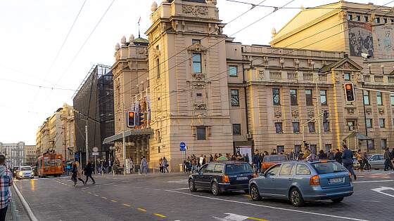 Belgrad, Serbien: Platz der Republik