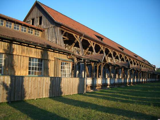 Gradierwerk in Bad Salzungen, Thüringen