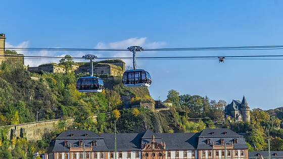 Seilbahn in Koblenz