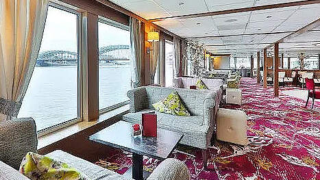 MS VistaRio: Panoramasalon